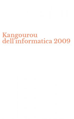 Kangourou dell'informatica 2009