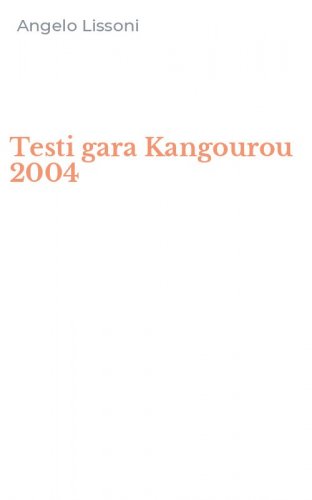 Testi gara Kangourou 2004