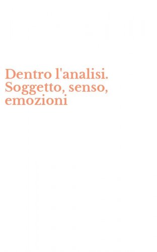 Dentro l'analisi. Soggetto, senso, emozioni