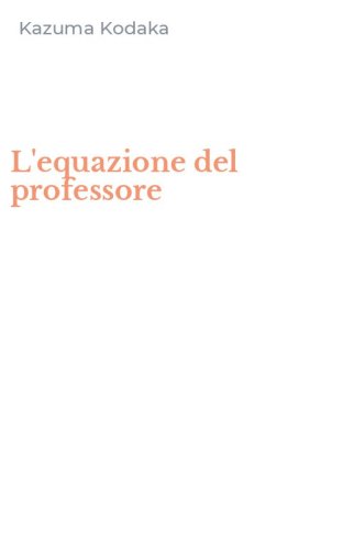 L'equazione del professore