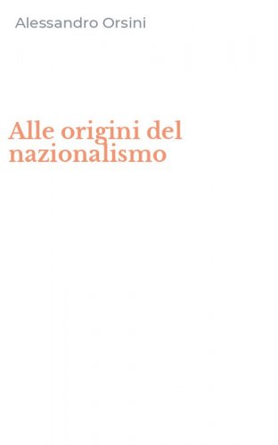 Alle origini del nazionalismo
