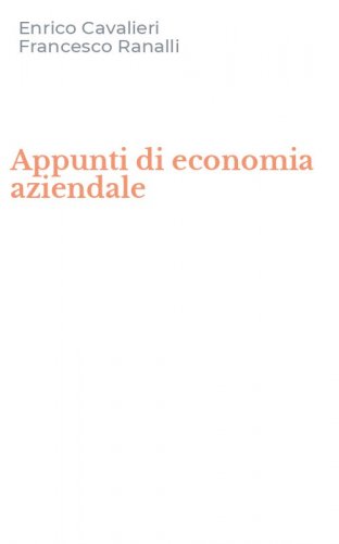 Appunti di economia aziendale