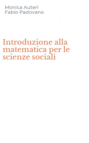 Introduzione alla matematica per le scienze sociali