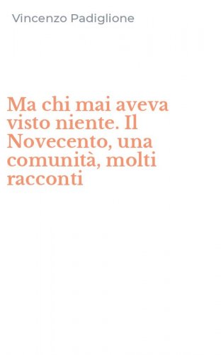 Ma chi mai aveva visto niente. Il Novecento, una comunit&agrave;, molti racconti