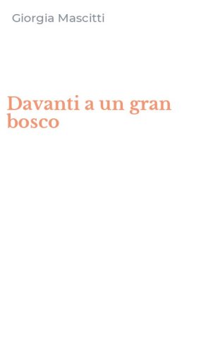 Davanti a un gran bosco