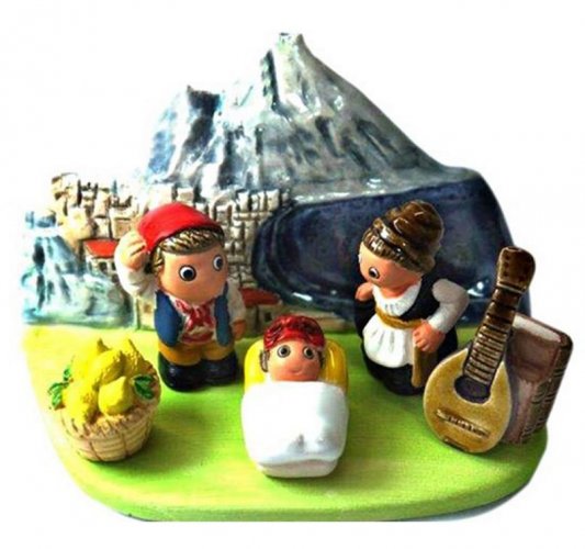 PRESEPE NAPOLI - Base 7x9