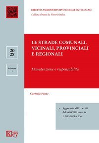 Le strade comunali, vicinali, provinciali e regionali manutenzione e responsabilit&agrave;