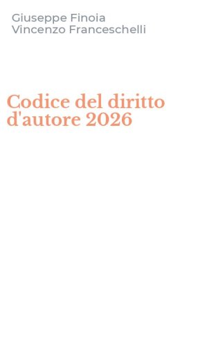 Codice del diritto d'autore 2026