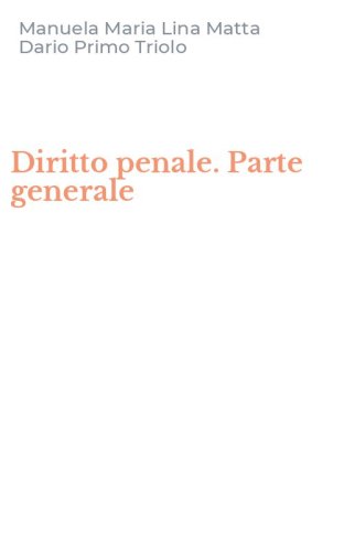 Diritto penale. Parte generale