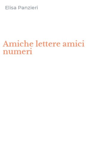 Amiche lettere amici numeri
