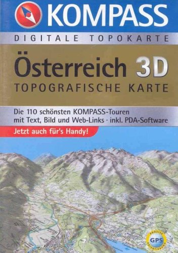 Carta digitale Austria n. 4309. &Ouml;sterreich. Digital map
