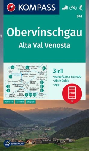 Carta escursionistica n. 041. Alta Val Venosta