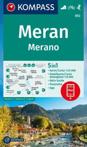 Carta escursionistica n. 053. Merano