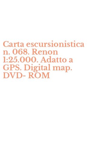 Carta escursionistica n. 068. Renon 1:25.000. Adatto a GPS. Digital map. DVD-ROM