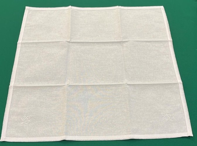CORPORALE  IHS BIANCO - 48X48 CM