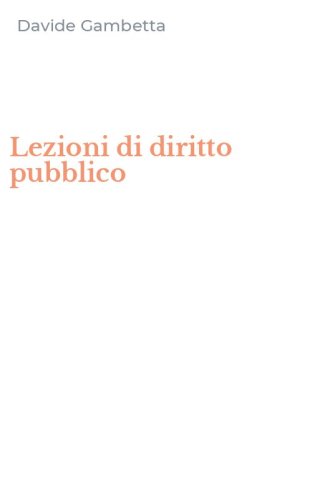 Lezioni di diritto pubblico