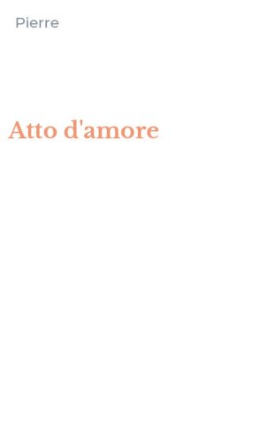 Atto d'amore