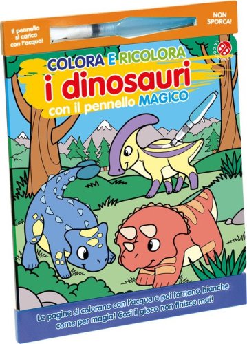 Colora e ricolora i dinosauri