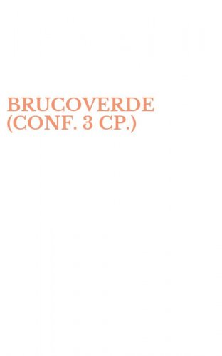 BRUCOVERDE (CONF. 3 CP.)