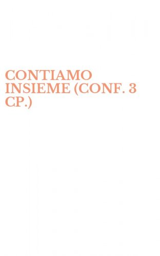 CONTIAMO INSIEME (CONF. 3 CP.)