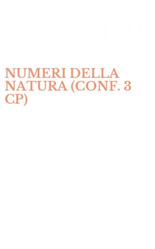NUMERI DELLA NATURA (CONF. 3 CP)