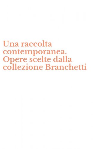 Una raccolta contemporanea. Opere scelte dalla collezione Branchetti