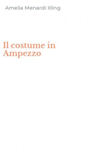Il costume in Ampezzo