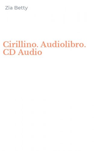 Cirillino. Audiolibro. CD Audio