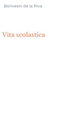 Vita scolastica