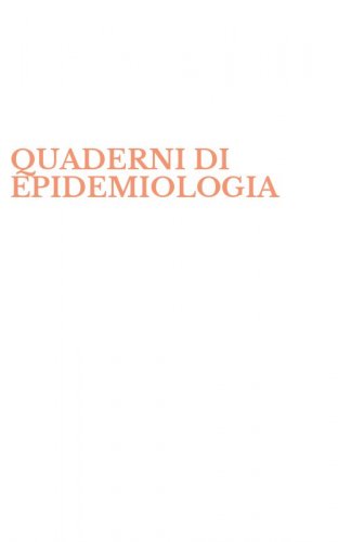 QUADERNI DI EPIDEMIOLOGIA - SCHIZOFRENIA E SERVIZI DI CURA