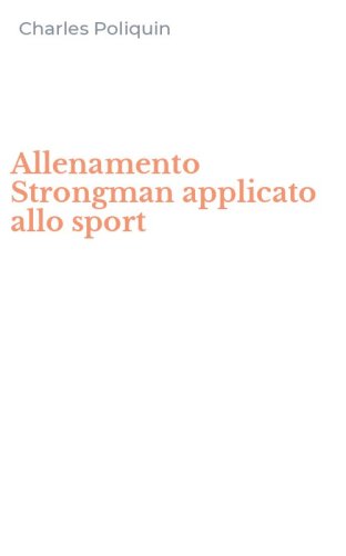 Allenamento Strongman applicato allo sport
