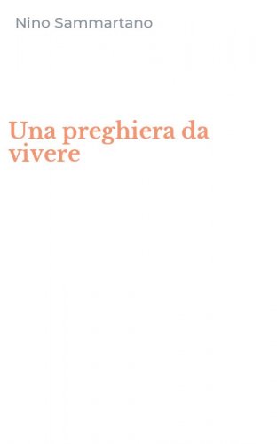 Una preghiera da vivere