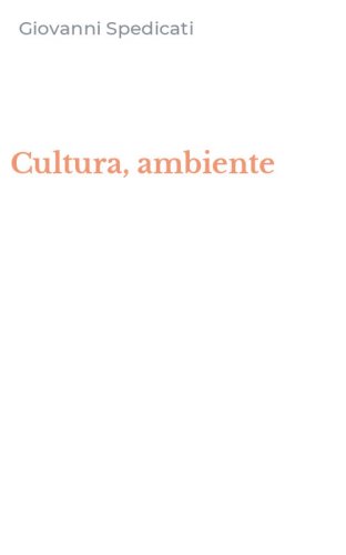 Cultura, ambiente
