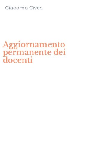 Aggiornamento permanente dei docenti