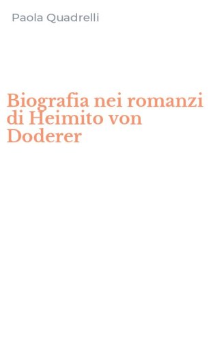 Biografia nei romanzi di Heimito von Doderer