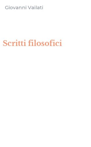 Scritti filosofici