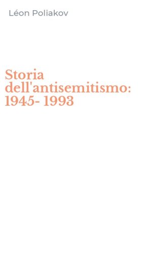 Storia dell'antisemitismo: 1945-1993
