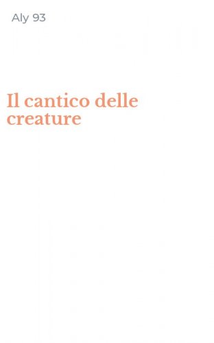 Il cantico delle creature
