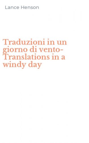 Traduzioni in un giorno di vento-Translations in a windy day