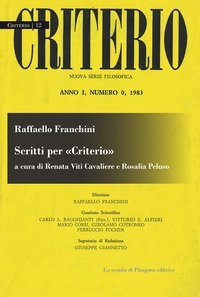 Scritti per &laquo;Criterio&raquo;