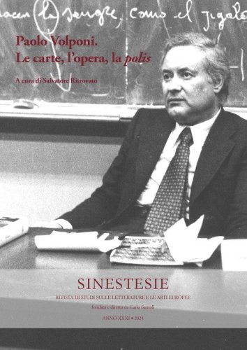Sinestesie. Rivista di studi sulle letterature e le arti europee