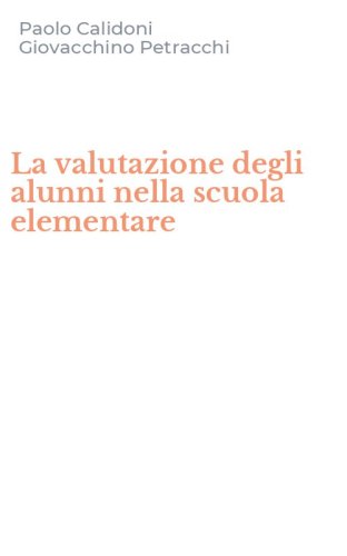 La valutazione degli alunni nella scuola elementare