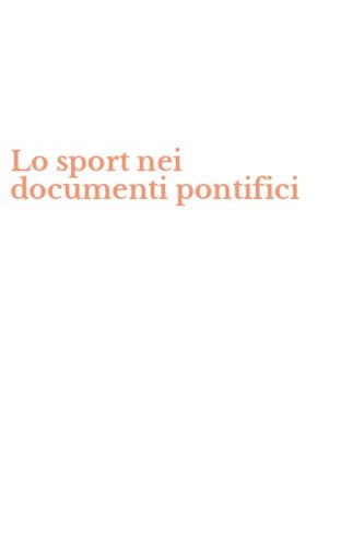 Lo sport nei documenti pontifici