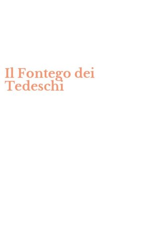 Il Fontego dei Tedeschi