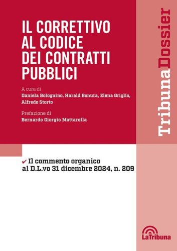 Il correttivo al codice dei contratti pubblici