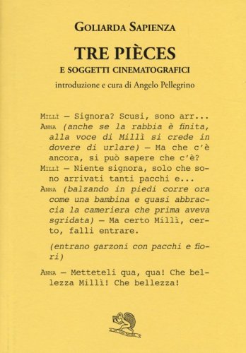 Tre pi&egrave;ces e soggetti cinematografici