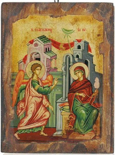 ANNUNCIAZIONE 16X21 CM