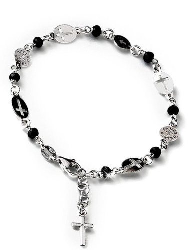BRACCIALE ARG MEDAGLIE A CROCE