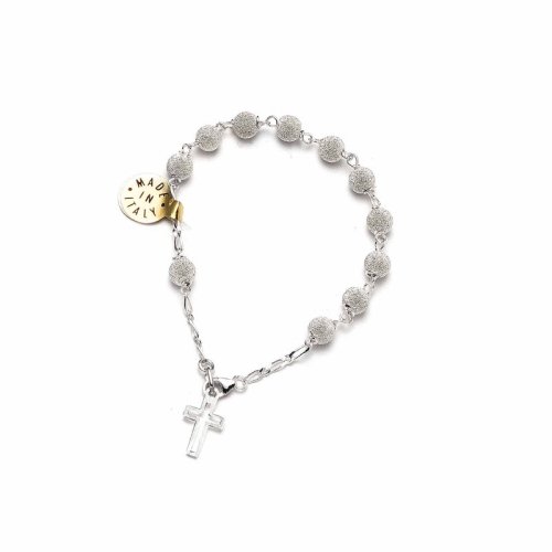 BRACCIALE ARG. PUNTINA 6 MM
