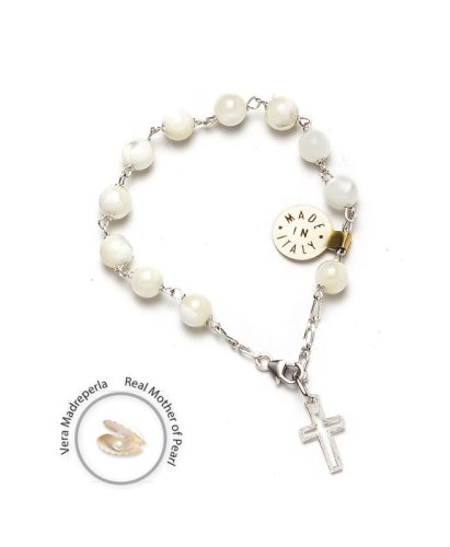 BRACCIALE MADREPERLA ARG. 7